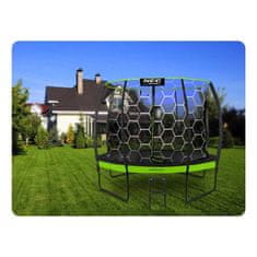 Northix Profilirani vrtni trampolin 10ft/312cm s unutarnjom zaštitnom mrežom Neo-Sport