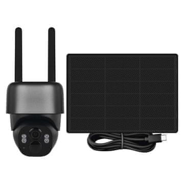 EMOS H4168 GoSmart vanjska baterijska kamera IP-6100G HAWK s 4G LTE i solarnim panelom