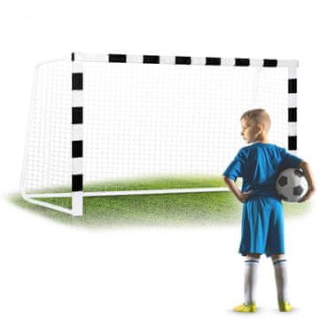 Northix Nogometni gol 300 x 160 x 90 cm NS-460 crno/bijeli