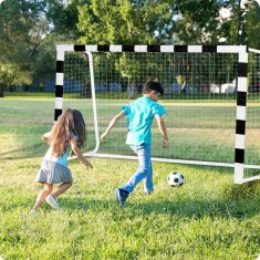 Northix Nogometni gol 300 x 160 x 90 cm NS-460 crno/bijeli