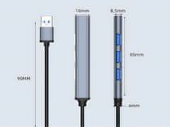 4-portni USB 3.0 hub priključna stanica razdjelnik 5 Gbps