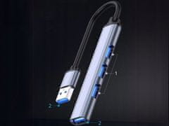4-portni USB 3.0 hub priključna stanica razdjelnik 5 Gbps