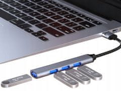 4-portni USB 3.0 hub priključna stanica razdjelnik 5 Gbps
