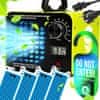 Dexxer Generator ozona od 155 W, uklanjanje mirisa 70 g/h, ozonator s LCD zaslonom