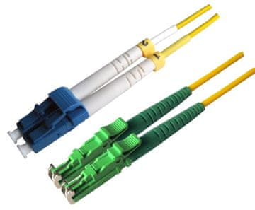 MicroConnect InfiniBand optički kabel 1,5 m LC E-2000 žuti