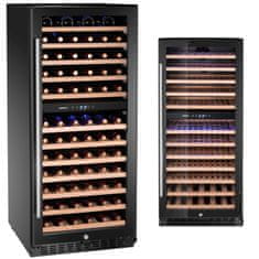 Arktic Dvozonski hladnjak za vino za 124 boce, 265 l, 570x595x1400 mm
