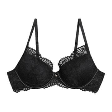 Esotiq Grudnjak s push-up efektom od borovnice | Crni 65G