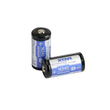 slomart Baterija 16340/R-CR123 3.7V Li-ion 650 mAh sa zaštitom
