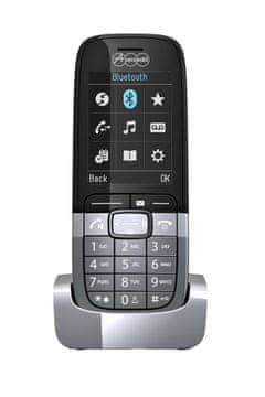 slomart Auerswald COMfortel M-725 DECT telefon, crni