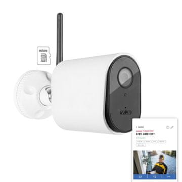 ABUS ABUS PPIC54520 Dome IP sigurnosna kamera, vanjska, 4K Ultra HD, zidni nosač