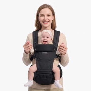 Momcozy Momcozy Hip Seat Baby Carrier crna, veličina M