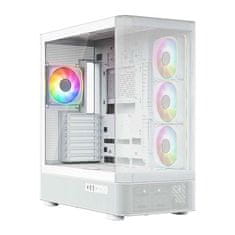 Modecom MODECOM Volcano AQ300 ARGB Midi PC kućište, bijelo
