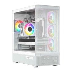 Modecom MODECOM Volcano AQ300 ARGB Midi PC kućište, bijelo
