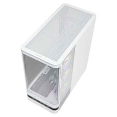 Modecom MODECOM Volcano AQ200 ARGB Midi PC kućište, bijelo