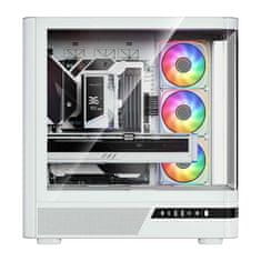 Modecom MODECOM Volcano AQ200 ARGB Midi PC kućište, bijelo