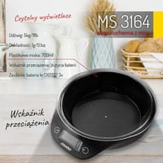 MS MESKO MS 3164 kuhinjska vaga s posudom