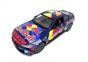 slomart Model auta PULIO 1:24 BMW M4 Red Bull sa svjetlom i zvukom