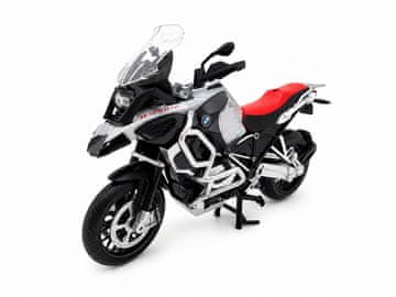 slomart Model motora PULIO 1:12 BMW R1250GS Adventure srebrni