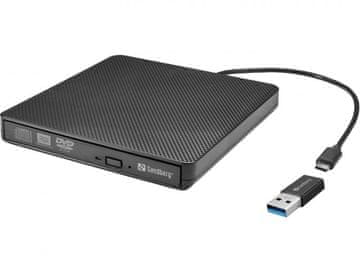 Sandberg vanjski USB-C DVD pogon