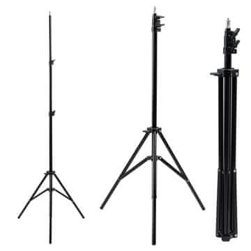Maclean Stalak za LED prstenasto svjetlo 12'' Maclean MC-163, maks. visina 190 cm, maks. opterećenje 3 kg