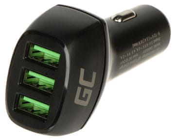 Green Cell Punjač za automobil usb power-ride/54w-gc green cell