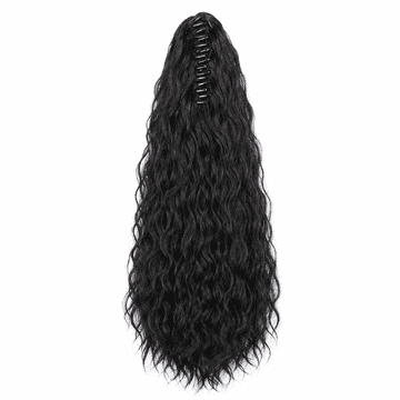 VIVVA® Kovrčavi rep za kosu na štipaljku, 56 cm, umjetni rep otporan na toplinu do 150 °C, više boja | CURLYTAIL