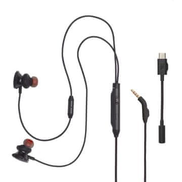 JBL QUANTUM 50, USB-C slušalice crne