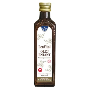 Oleofarm Neočišćeno laneno ulje 250ml - LENVITOL