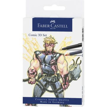 Faber-Castell PITT crtala Comic Illustration set 15