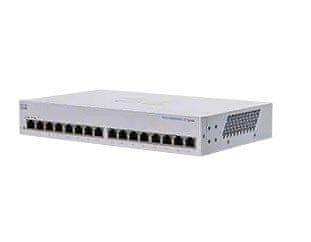 Cisco Cisco CBS110 L2 Gigabit Ethernet mrežni prekidač, 1U, sivi
