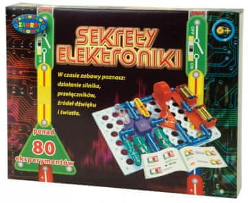slomart Komplet Tajne elektronike: 80 eksperimenata