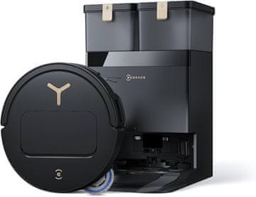 Ecovacs DEEBOT T50 PRO OMNI Gen3 robotski usisavač, crni