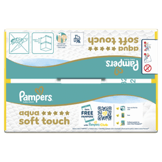 Pampers Aqua Harmonie vlažne maramice, 540 komada