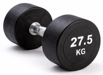 Kubisport 27,5 kg crna ovalna bučica