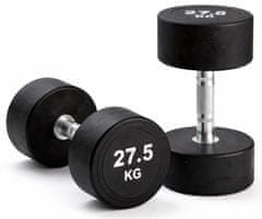 Kubisport 27,5 kg crna ovalna bučica