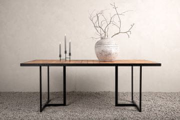 Venture Design AB Blagovaonski stol 75x200x100 cm Crni