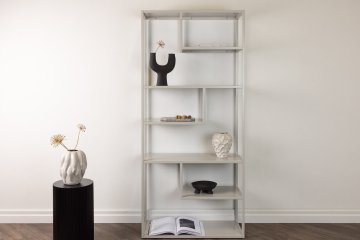 Venture Design AB Knjigovod Staal 35x188x85 cm Bež