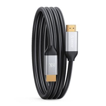 Orico Orico H8Y1 HDMI 2.1 kabel, 8K 60 Hz, 5 m, crna