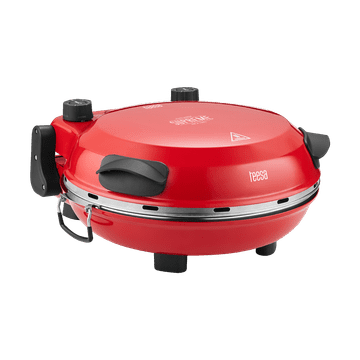 slomart Teesa SUPREME FUN pećnica za pizzu 1200W, 400°C, crvena
