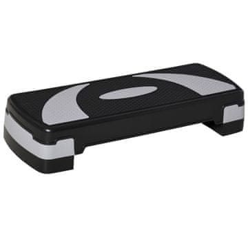Homestar Aerobik steper 80x31x20 cm Crni podesivi