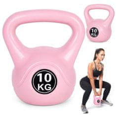 ModernHome ModernHome girja za vježbanje 10 kg, ružičasta