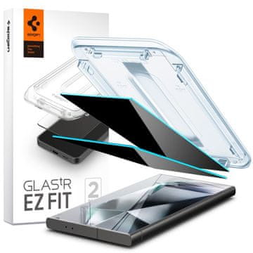 Spigen Zaštitno staklo tR EZ Fit Privacy za Samsung Galaxy S24 Ultra (AGL07625)
