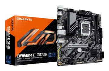 Gigabyte GIGABYTE B860M E GEN5 matična ploča - Intel Core Ultra Series, DDR5 do 8800MHz (O.C.), 2x PCIe 4.0 M.2