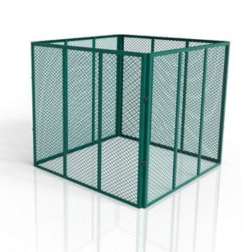 Homestar Kanta za kompost 80x80x70 cm Zelena