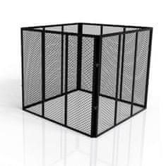 Homestar Kanta za kompost 800 L 80x80x70 cm Crna
