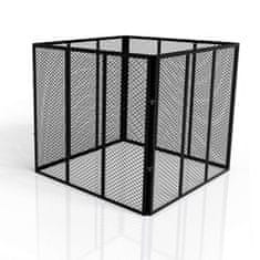 Homestar Kanta za kompost 80x80x70 cm Crna