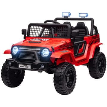 Homestar Električni dječji automobil 109x67x68,5 cm Crveni
