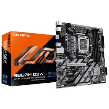 Gigabyte GIGABYTE B860M D3W matična ploča, LGA 1851, DDR5, 2x PCIe 4.0 M.2