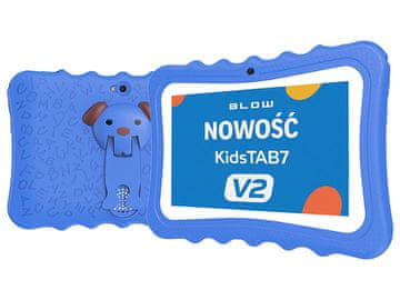 slomart Blow Kidstab7 v2 tablet 7" 4/32GB, plava futrola