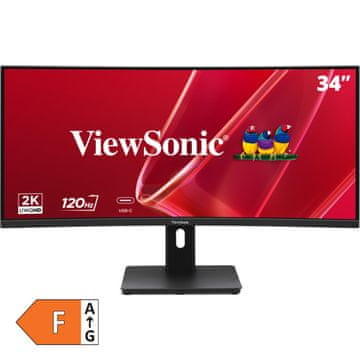 Viewsonic VA3420C-2 86,36cm (34") UWQHD VA 120Hz DP/HDMI/USB-C HDR10 KVM zvučnici zakrivljeni monitor